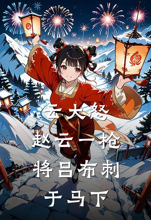 云大怒，赵云一枪将吕布刺于马下