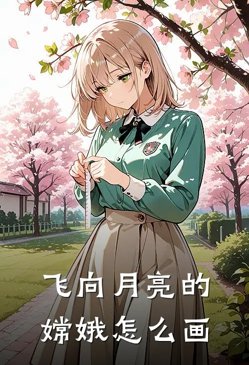 飞向月亮的嫦娥怎么画